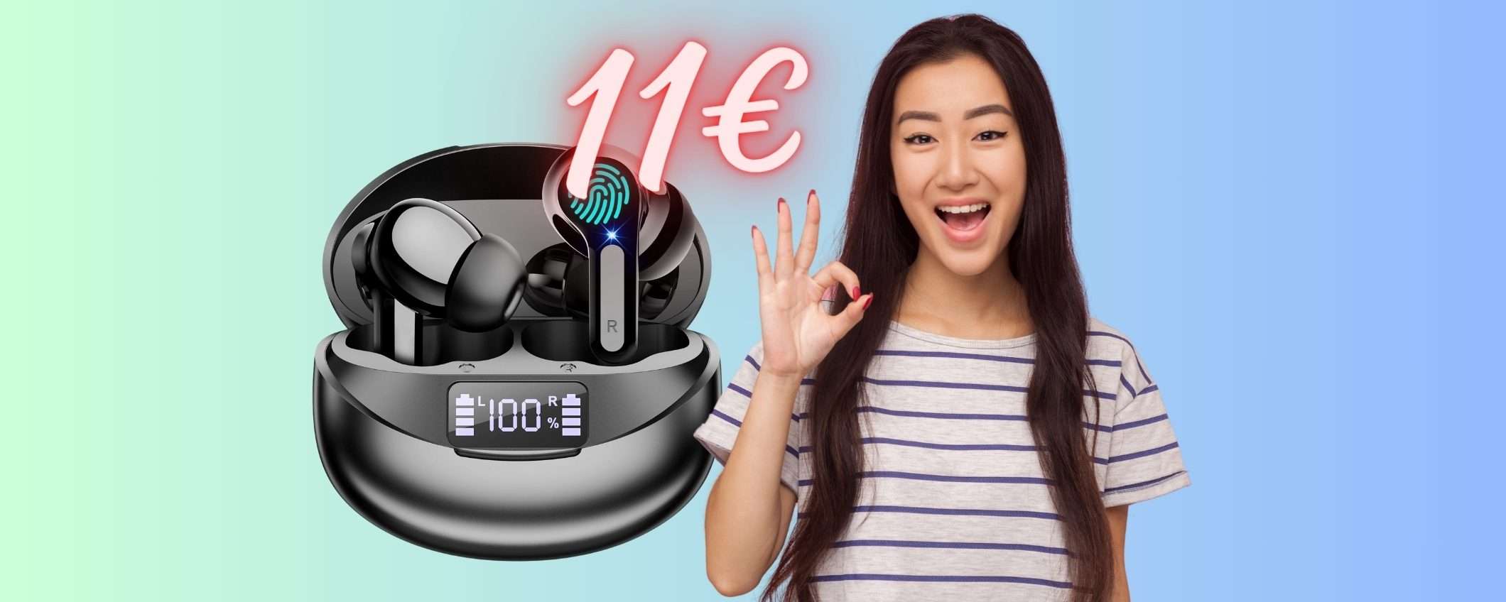 Auricolari Bluetooth SUPER ECONOMICI ma di qualità, tuoi a 11€ Auricolari Bluetooth SUPER ECONOMICI ma di qualità, tuoi a 11€