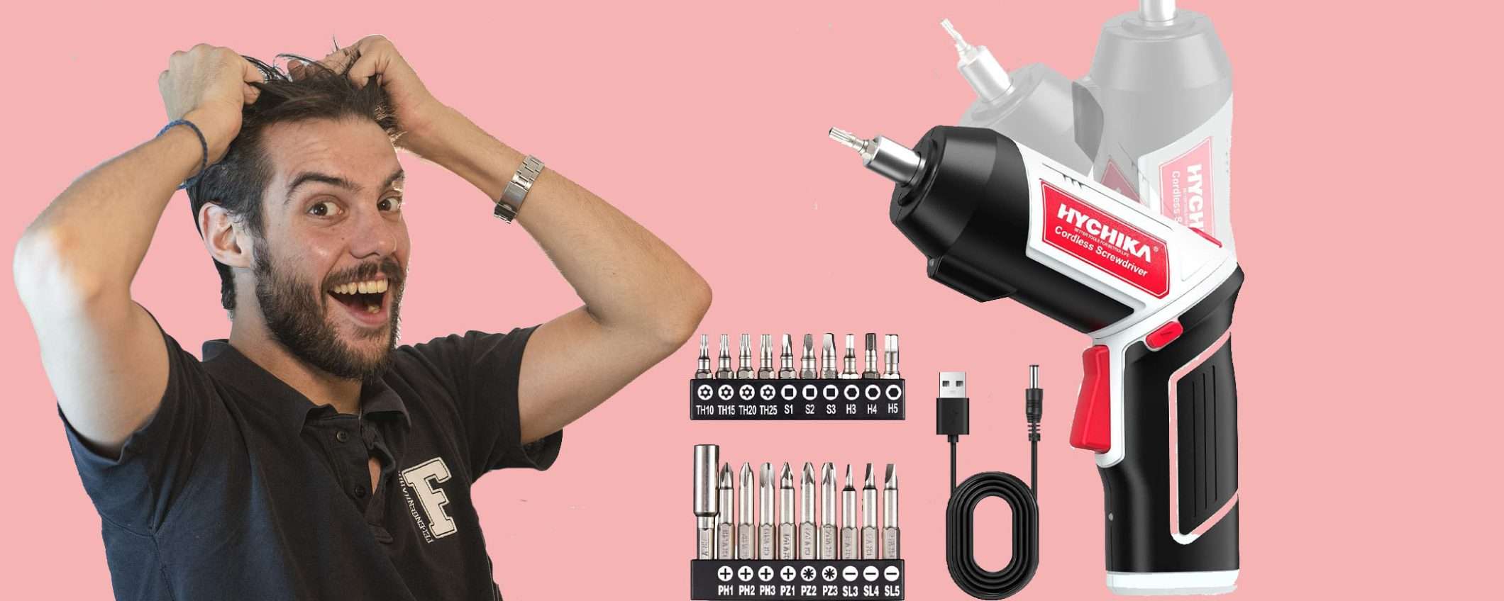 Avvitatore elettrico a batteria: offerta SUPER di Amazon, tuo a 20,99€ Avvitatore elettrico a batteria: offerta SUPER di Amazon, tuo a 20,99€