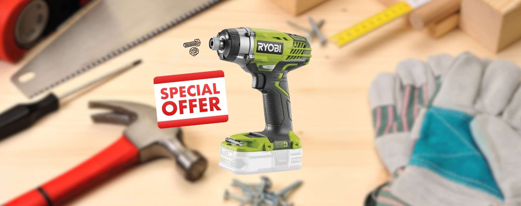 Avvitatore a impulsi Ryobi: top di gamma a prezzo FOLLE su eBay Avvitatore a impulsi Ryobi: top di gamma a prezzo FOLLE su eBay