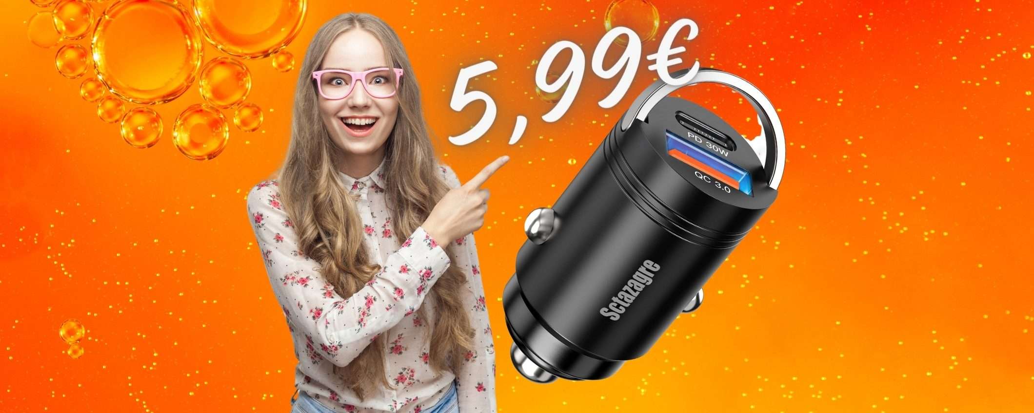 Caricatore per auto (accendisigari) al 50%, ora è tuo a SOLI 5,99€ Caricatore per auto (accendisigari) al 50%, ora è tuo a SOLI 5,99€