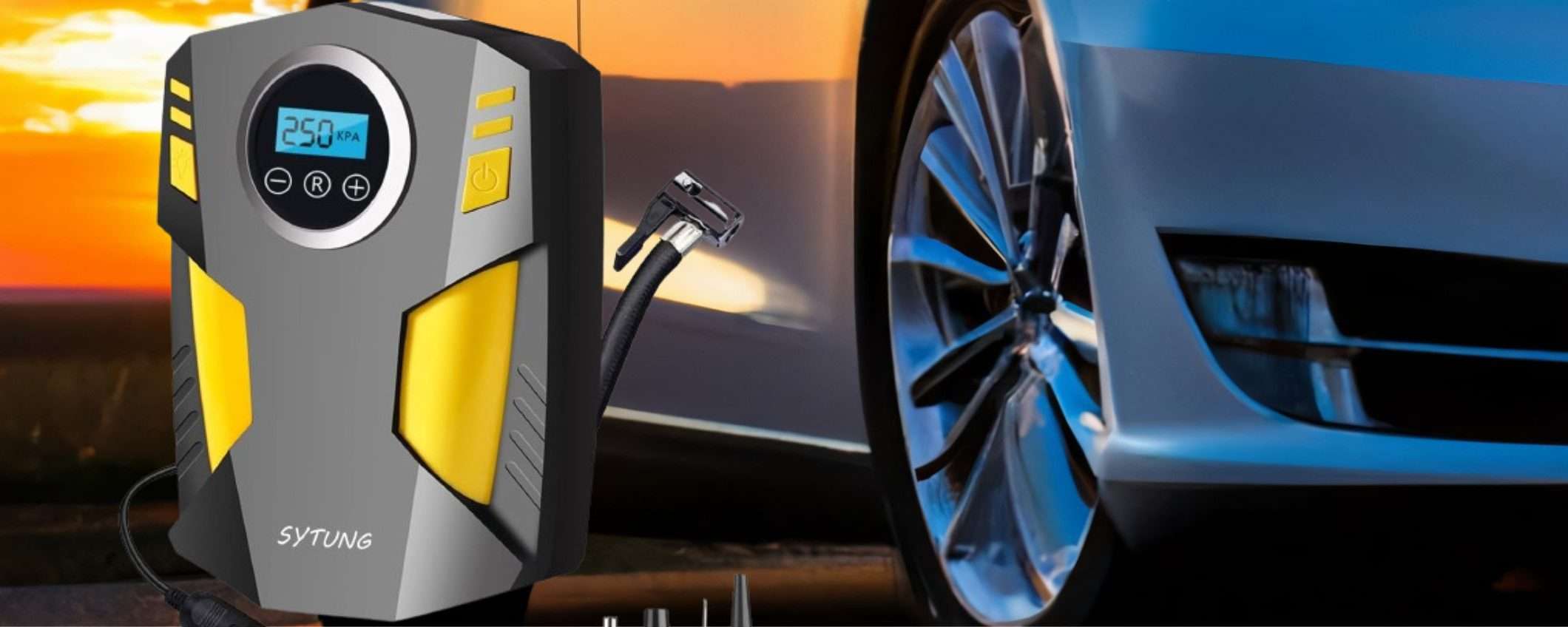 Mai più ruote dell'auto SGONFIE con questo ECCELLENTE compressore a 22€ Mai più ruote dell'auto SGONFIE con questo ECCELLENTE compressore a 22€