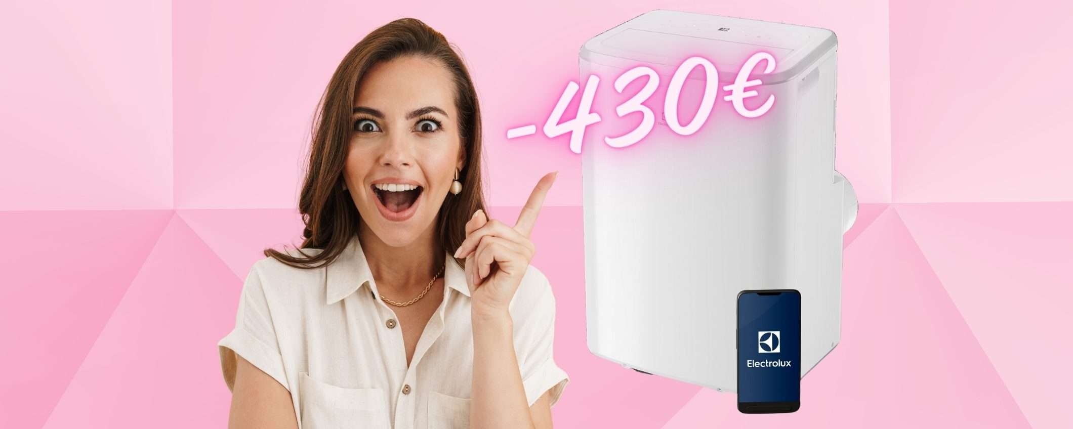 Condizionatore portatile Electrolux da 9000 BTU a 430€ in MENO (eBay) Condizionatore portatile Electrolux da 9000 BTU a 430€ in MENO (eBay)