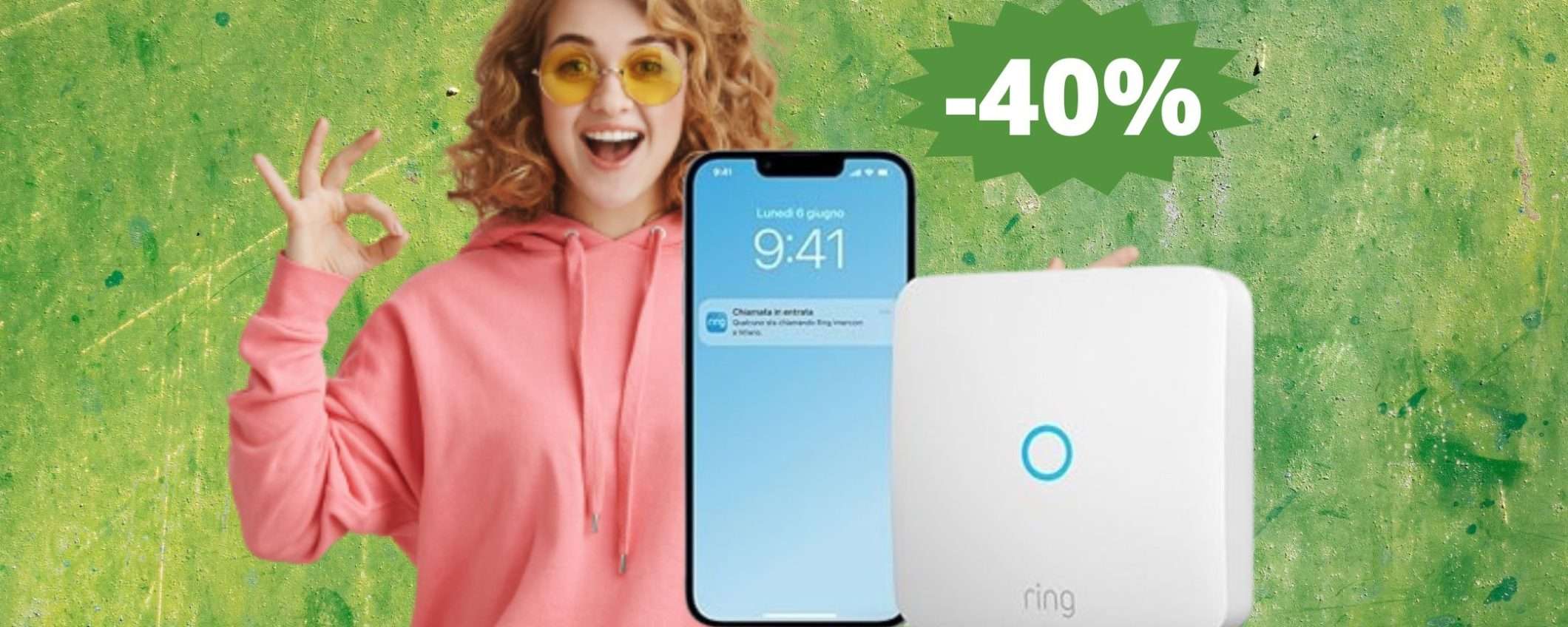 Citofono smart Ring Intercom: sconto IMPERDIBILE del 40% Citofono smart Ring Intercom: sconto IMPERDIBILE del 40%