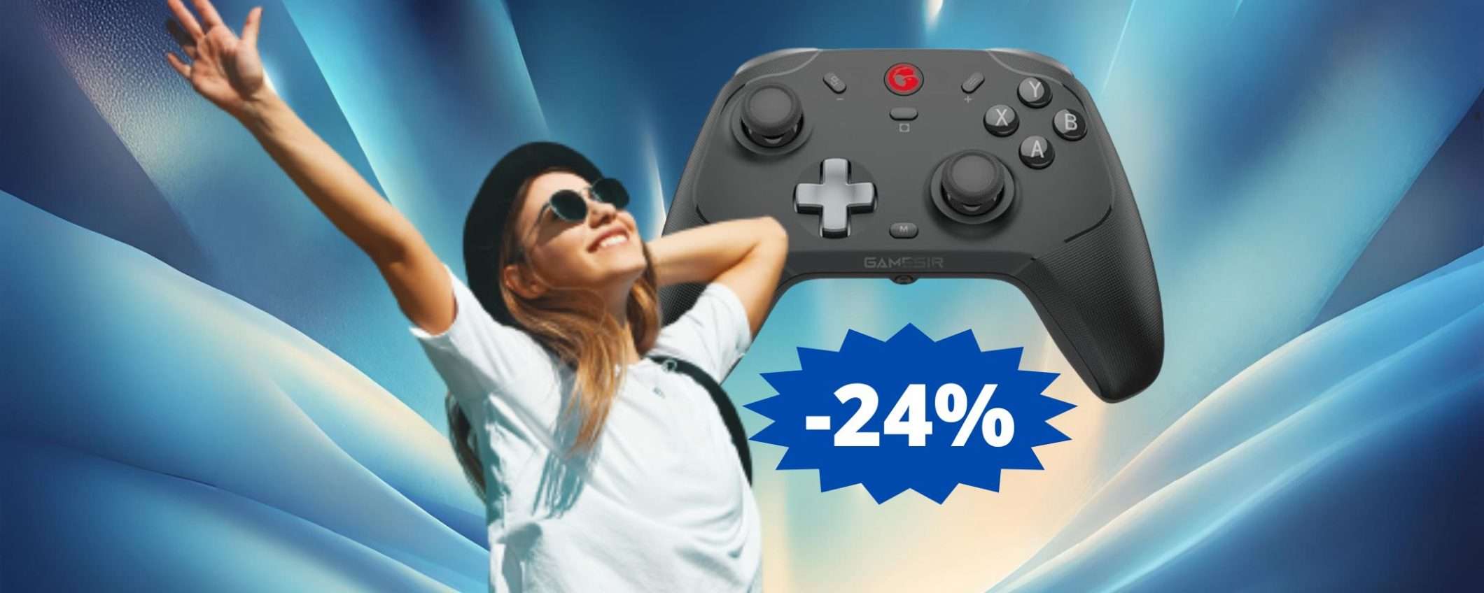 Controlle GameSir T4 Cyclone PRO: SUPER sconto del 24%