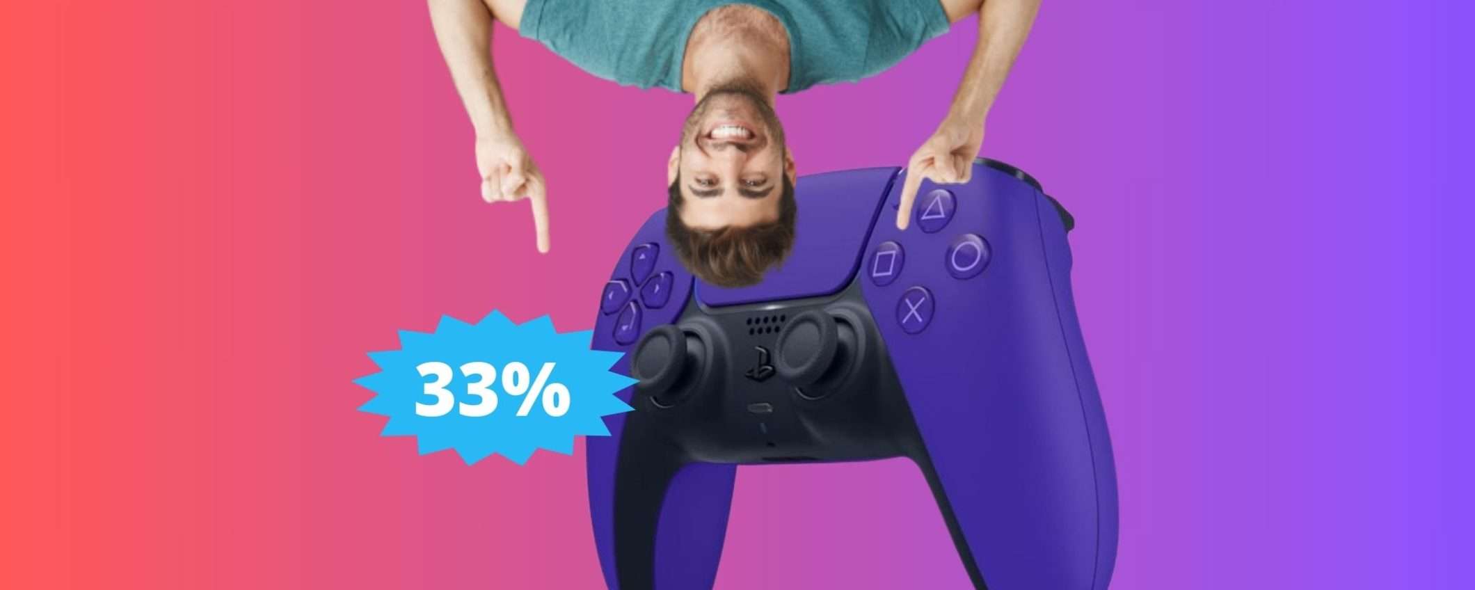 Controller Sony DualSense: uno sconto GALATTICO (-33%) Controller Sony DualSense: uno sconto GALATTICO (-33%)