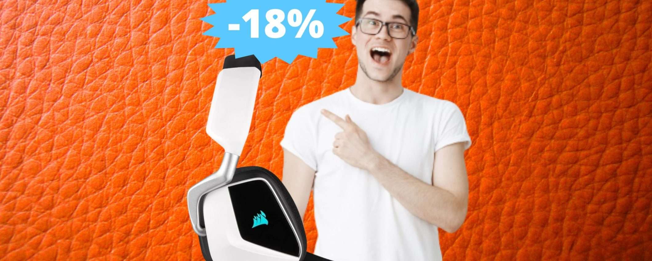 Cuffie CORSAIR VOID: eleva il tuo GAMING a nuove vette (-18%) Cuffie CORSAIR VOID: eleva il tuo GAMING a nuove vette (-18%)