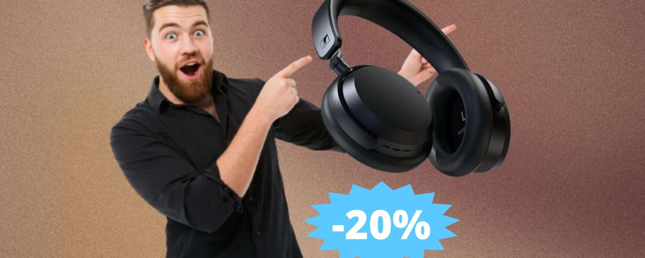 Cuffie Sennheiser ACCENTUM: la qualità audio che meriti (-20%) Cuffie Sennheiser ACCENTUM: la qualità audio che meriti (-20%)