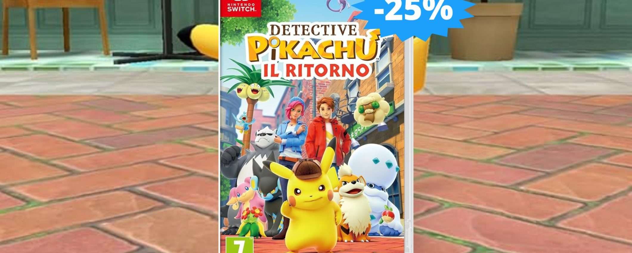 Detective Pikachu Il Ritorno: un'avventura IMPEDIBILE (-25%) Detective Pikachu Il Ritorno: un'avventura IMPEDIBILE (-25%)