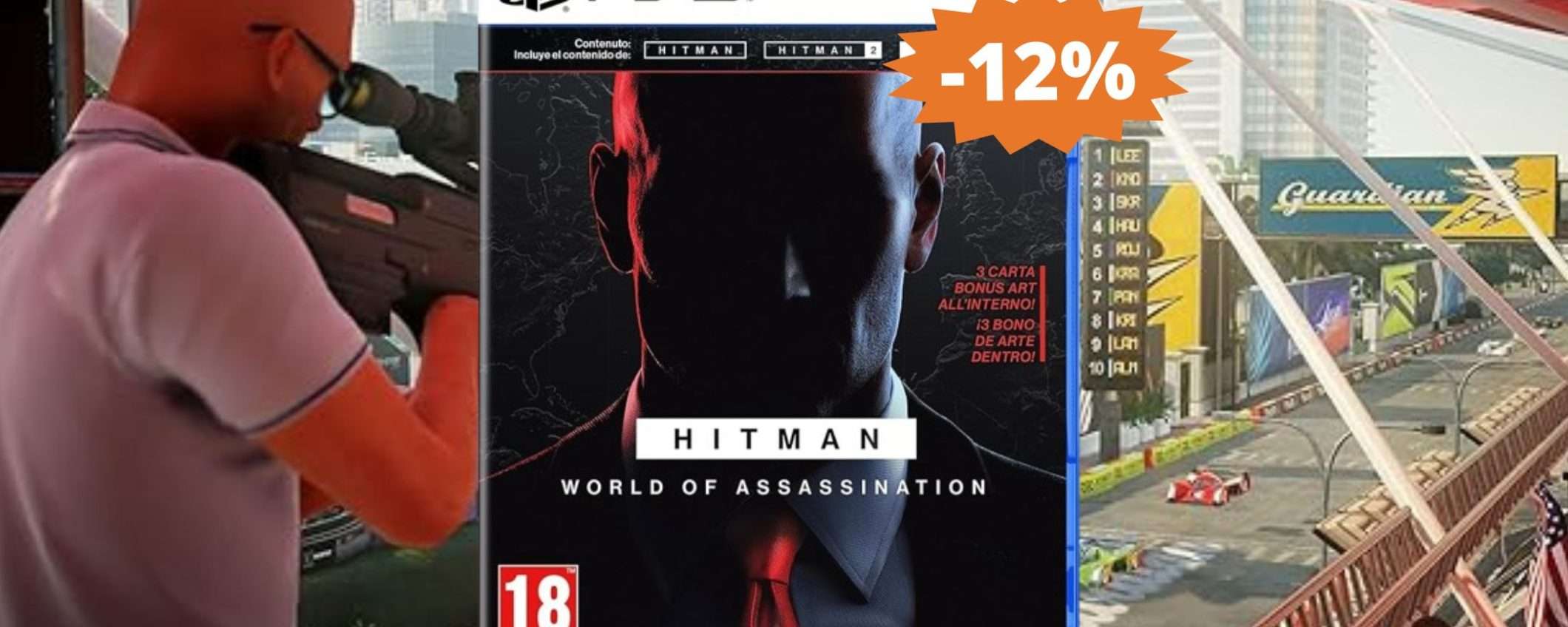 HITMAN World of Assassination PS5: sconto ESCLUSIVO del 12%