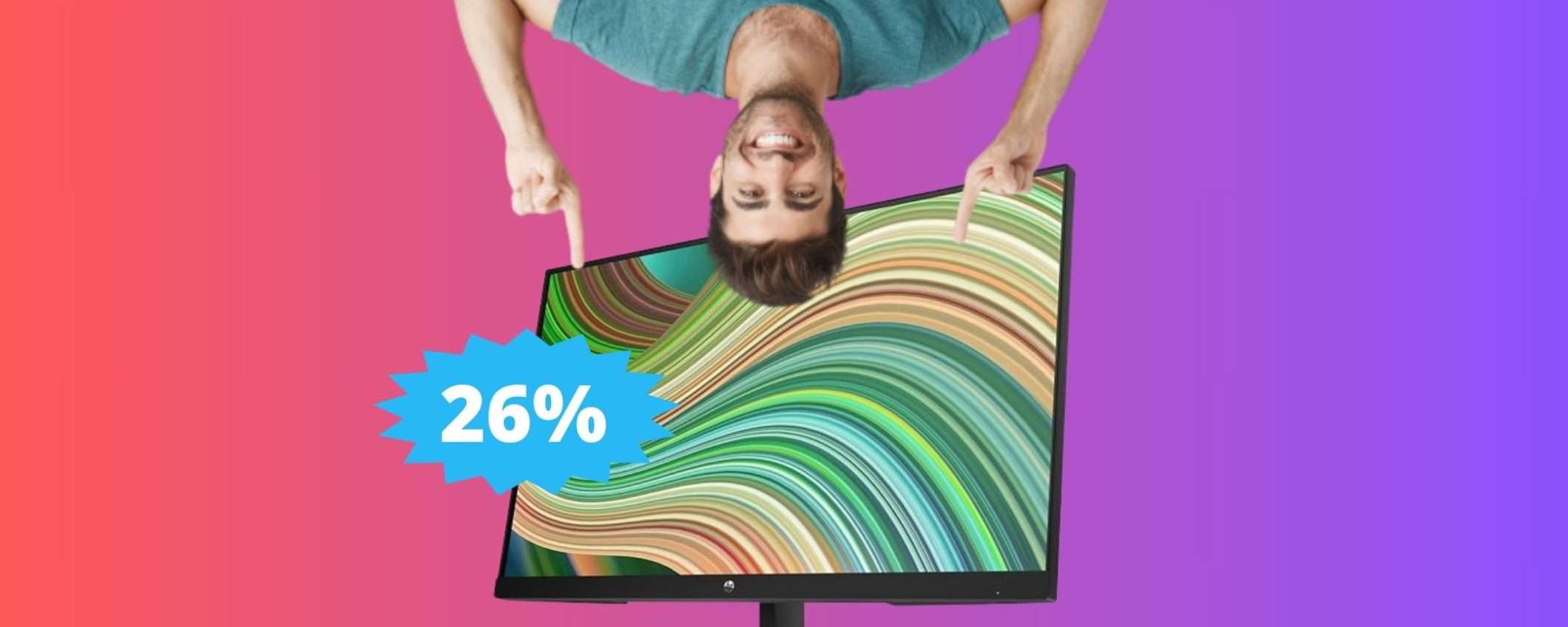 Monitor HP V27ie: MEGA sconto del 26% su Amazon Monitor HP V27ie: MEGA sconto del 26% su Amazon