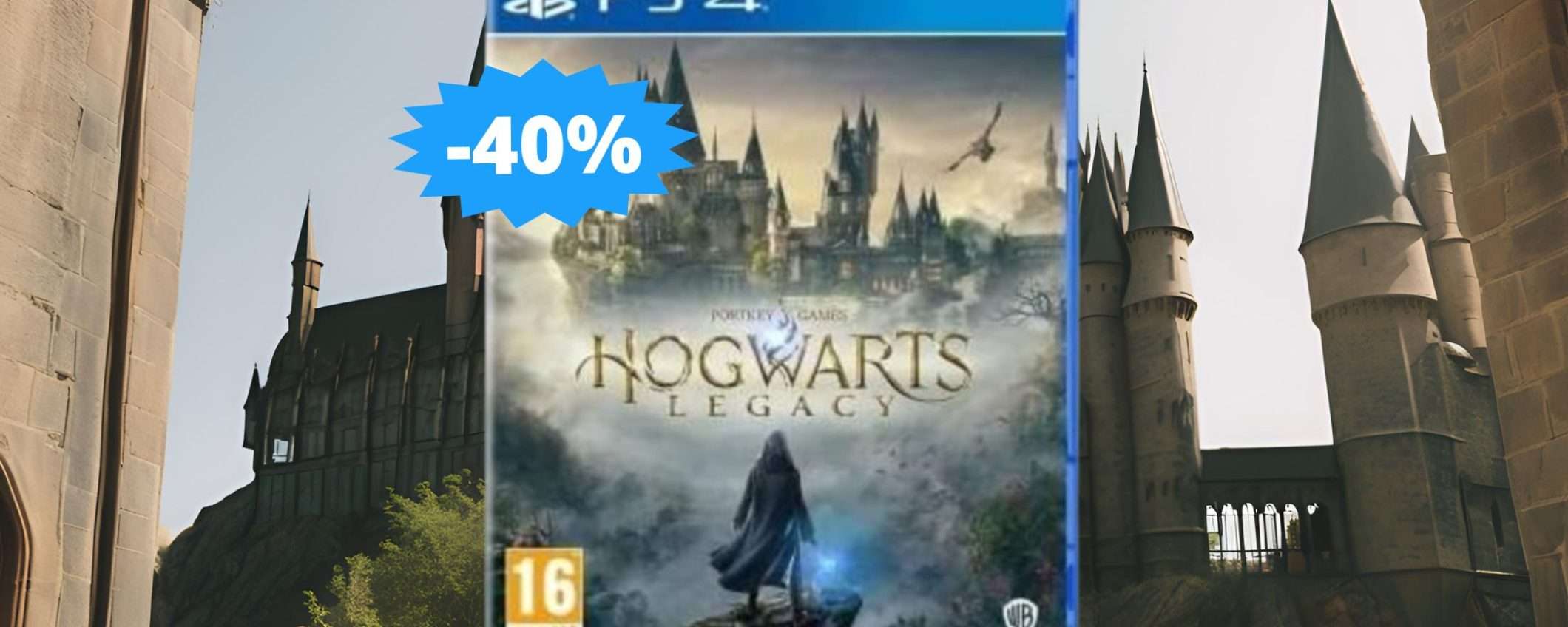 Hogwarts Legacy per PS4: sconto IMPERDIBILE del 40% Hogwarts Legacy per PS4: sconto IMPERDIBILE del 40%