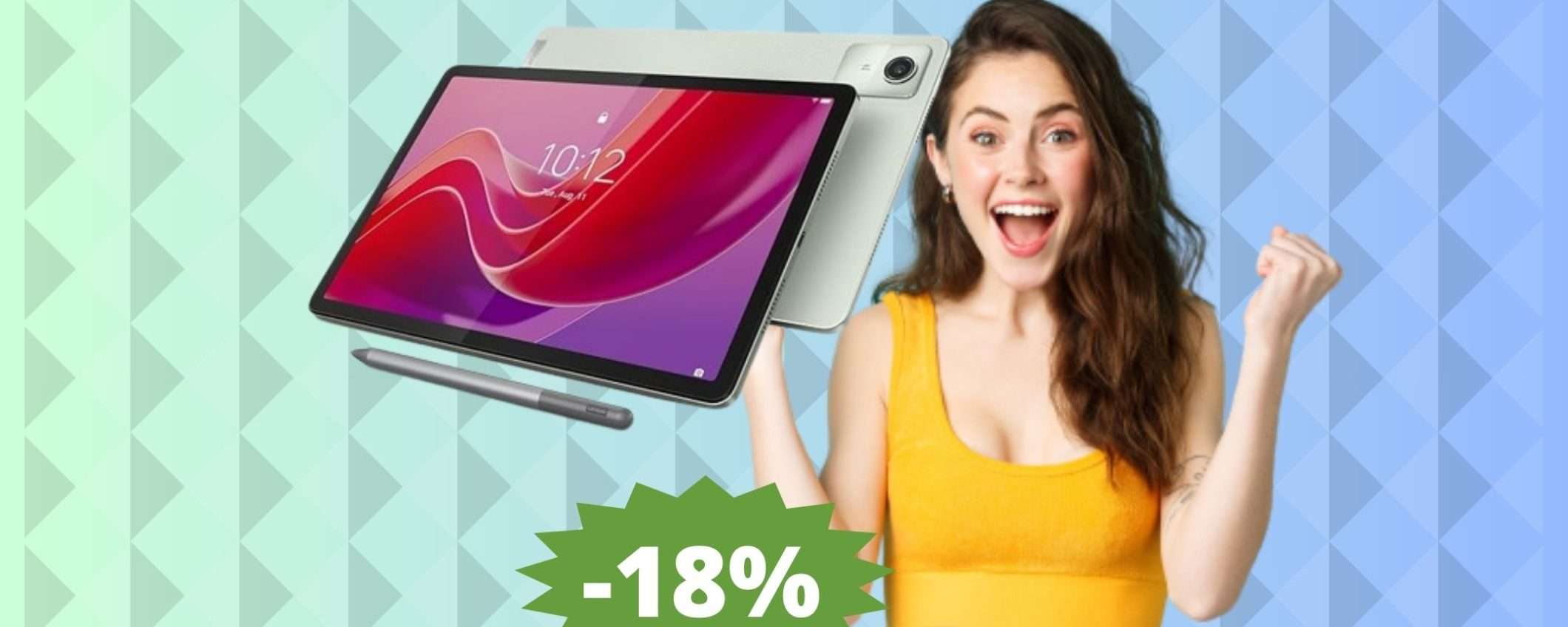 Lenovo Tab M11: moderno, potente e in SUPER sconto Lenovo Tab M11: moderno, potente e in SUPER sconto