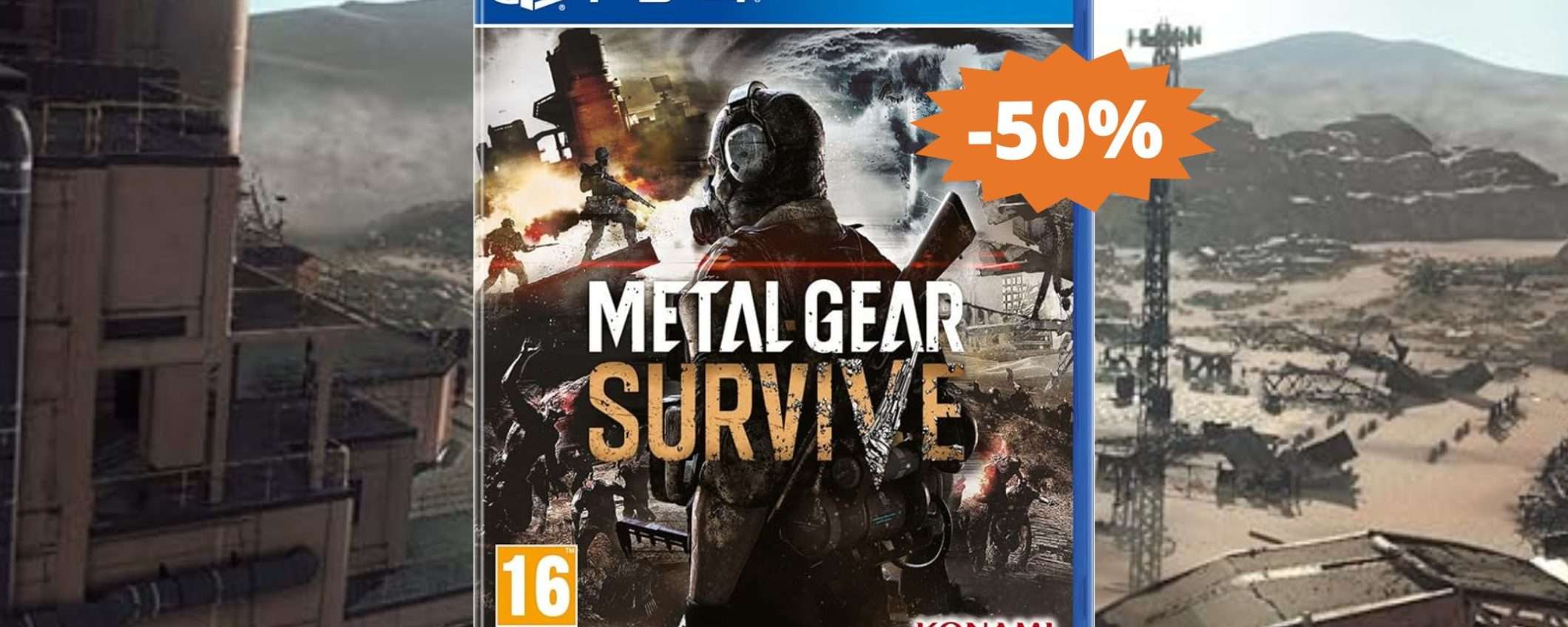 Metal Gear Survive per PS4: CROLLO del prezzo su Amazon (-50%) Metal Gear Survive per PS4: CROLLO del prezzo su Amazon (-50%)
