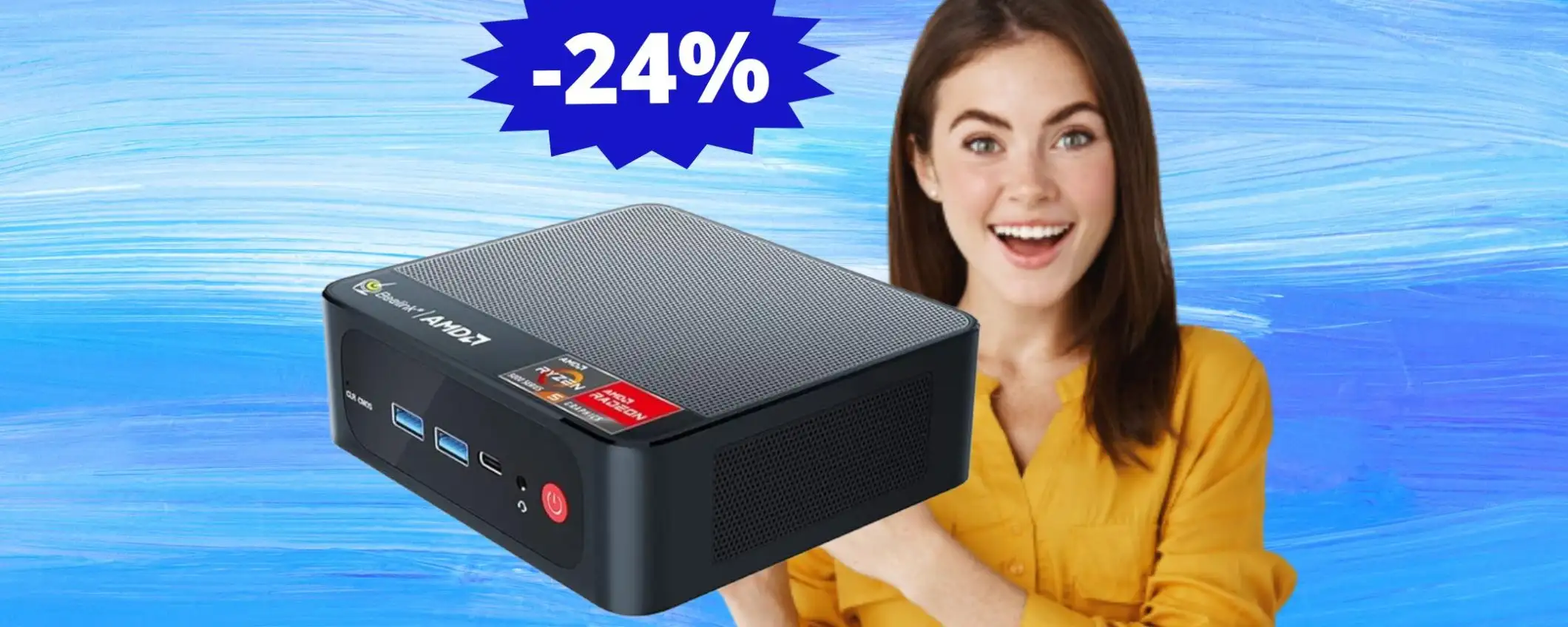 Mini PC Beelink SER5: concentrato di potenza e innovazione (-24%) Mini PC Beelink SER5: concentrato di potenza e innovazione (-24%)