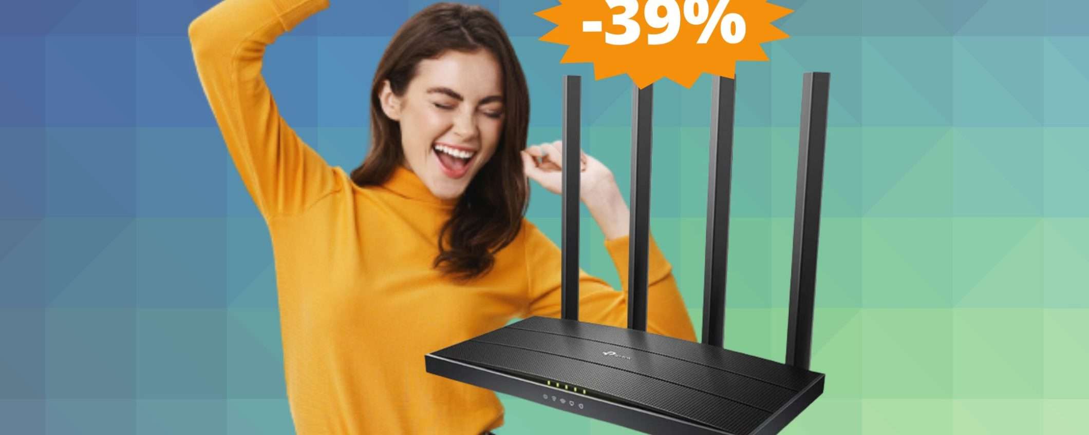 Modem TP-Link Archer C80: POTENZIA la tua connessione (-39%) Modem TP-Link Archer C80: POTENZIA la tua connessione (-39%)