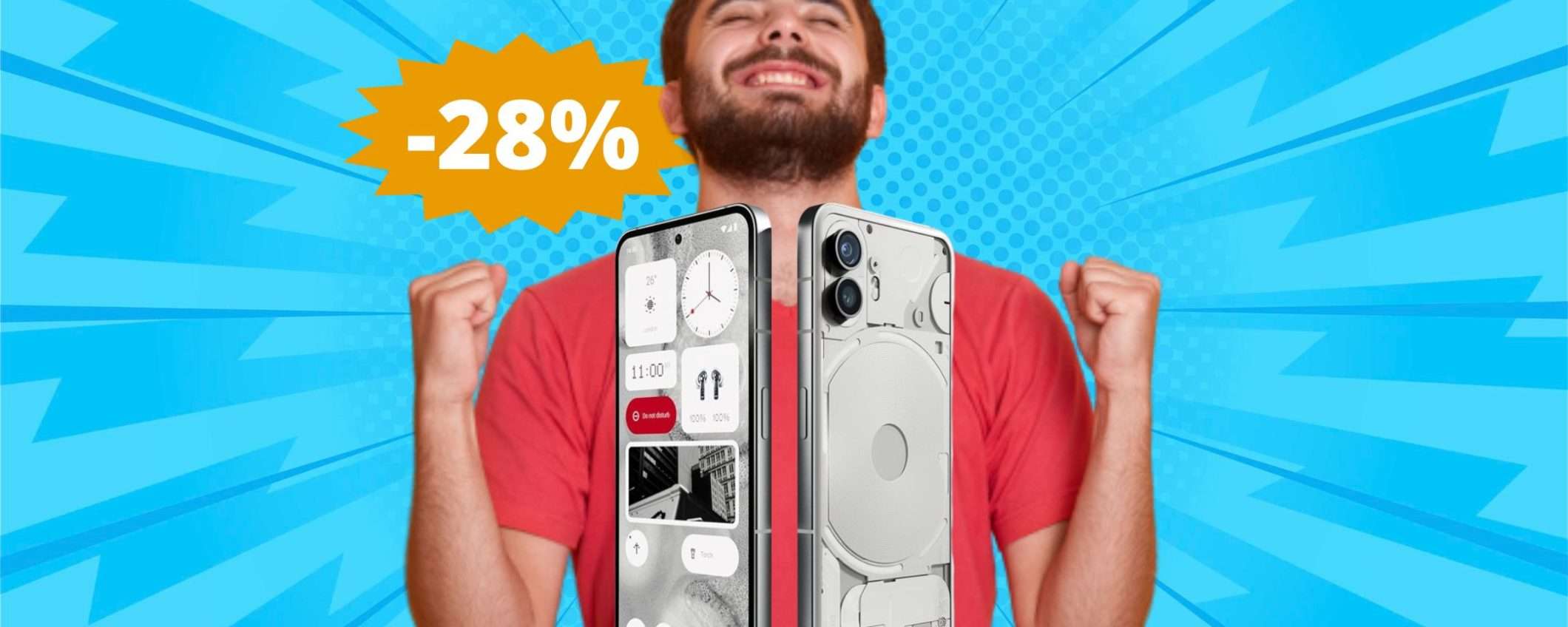 Nothing Phone (2): lo smartphone RIVOLUZIONARIO (-28%) Nothing Phone (2): lo smartphone RIVOLUZIONARIO (-28%)