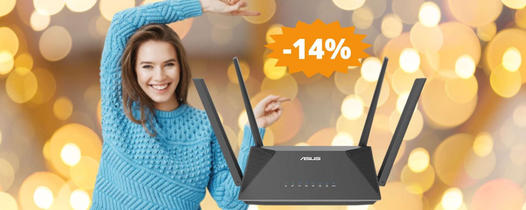 Router ASUS RT-AX52: OFFERTA a tempo limitato su Amazon (-14%) Router ASUS RT-AX52: OFFERTA a tempo limitato su Amazon (-14%)