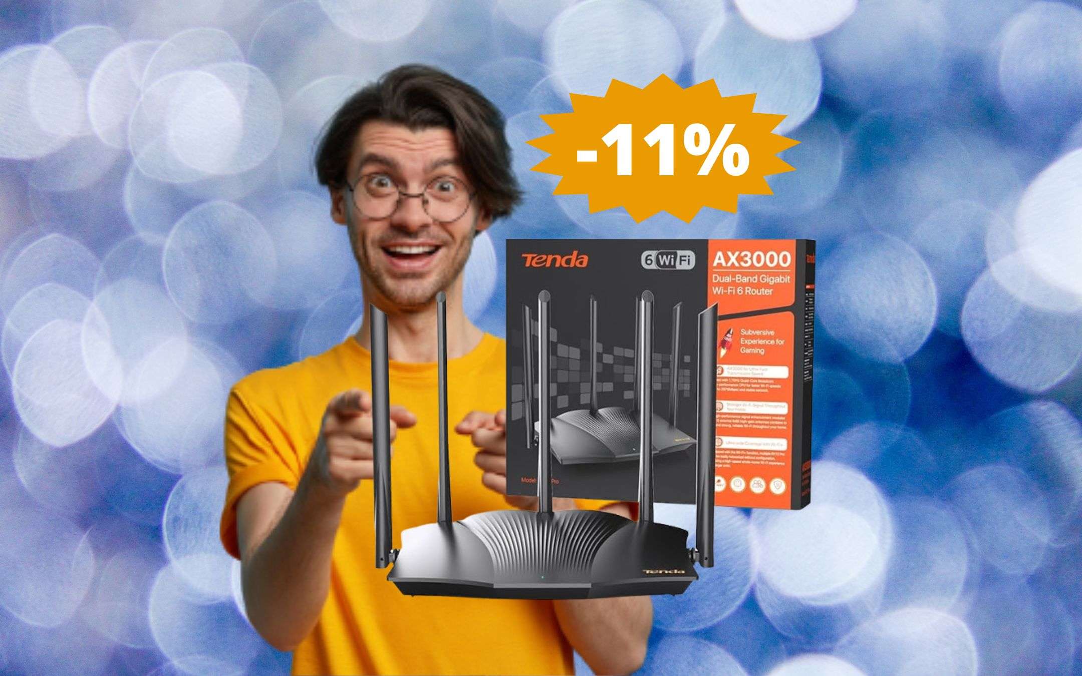 Router Tenda RX12 Pro: ELEVA la tua connessione (-11%)