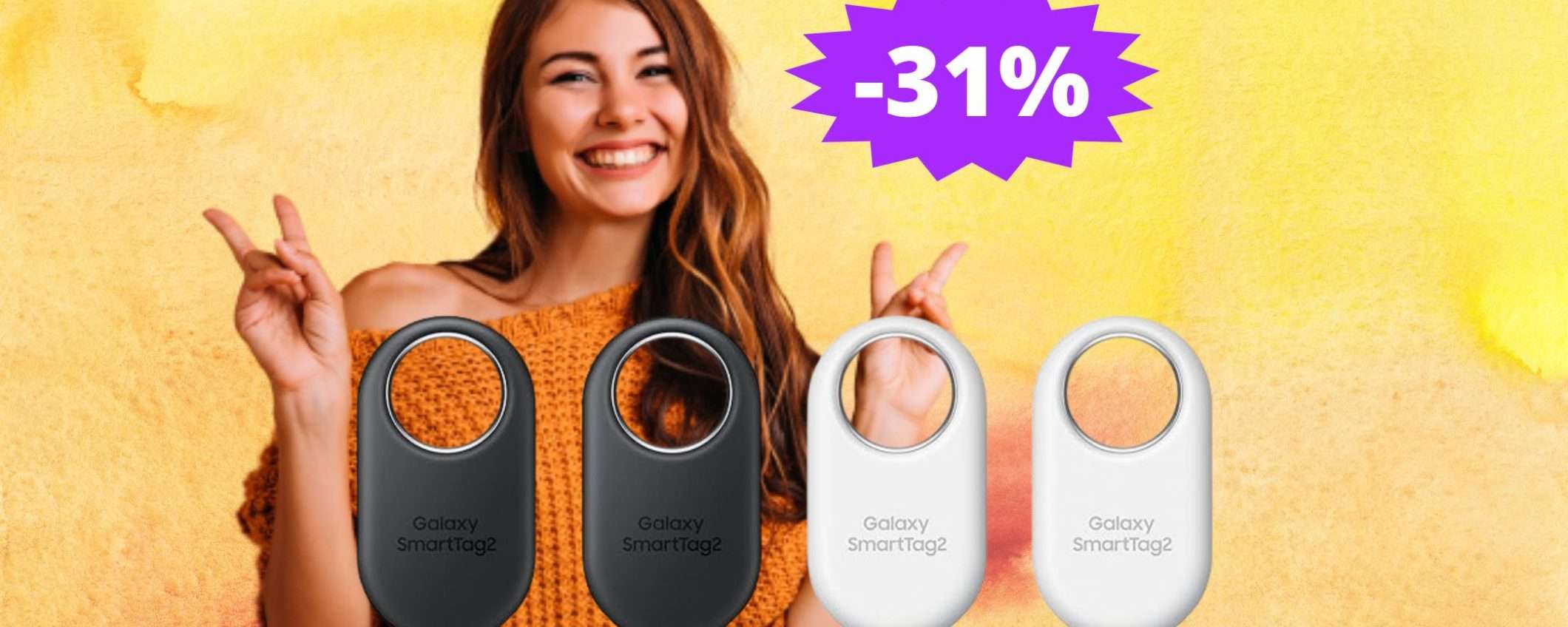 Samsung Galaxy SmartTag2 (4 pezzi): un AFFARE imperdibile Samsung Galaxy SmartTag2 (4 pezzi): un AFFARE imperdibile