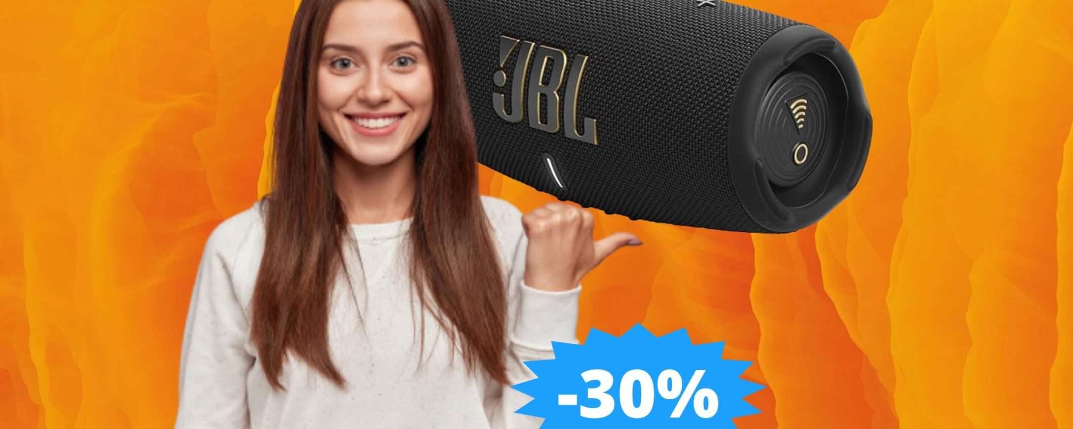 Speaker JBL Charge 5: potenza e qualità in MEGA sconto Speaker JBL Charge 5: potenza e qualità in MEGA sconto