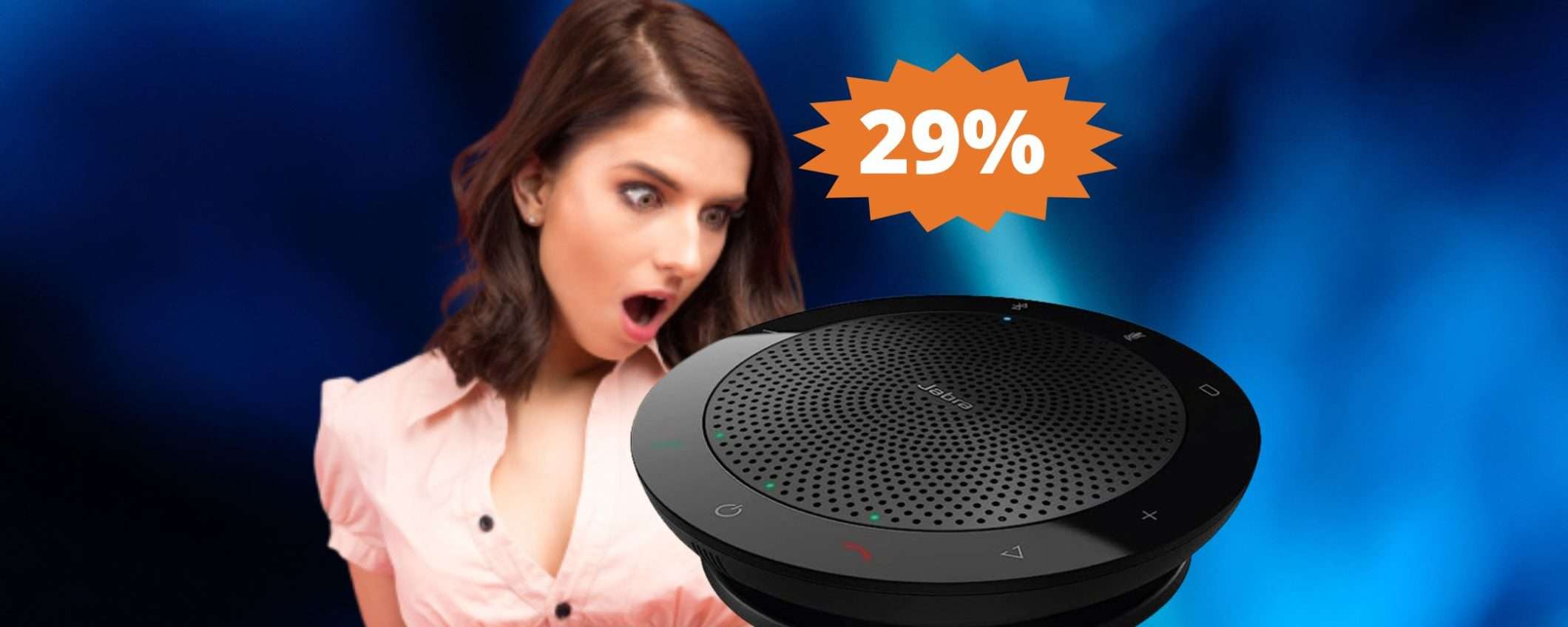 Speaker Jabra Speak 510: SUPER sconto del 29% su Amazon Speaker Jabra Speak 510: SUPER sconto del 29% su Amazon