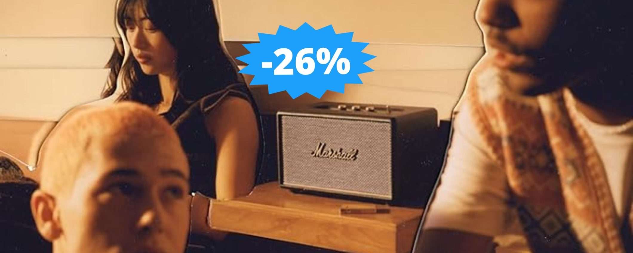 Speaker Marshall Acton III: sconto IMPERDIBILE del 26% Speaker Marshall Acton III: sconto IMPERDIBILE del 26%