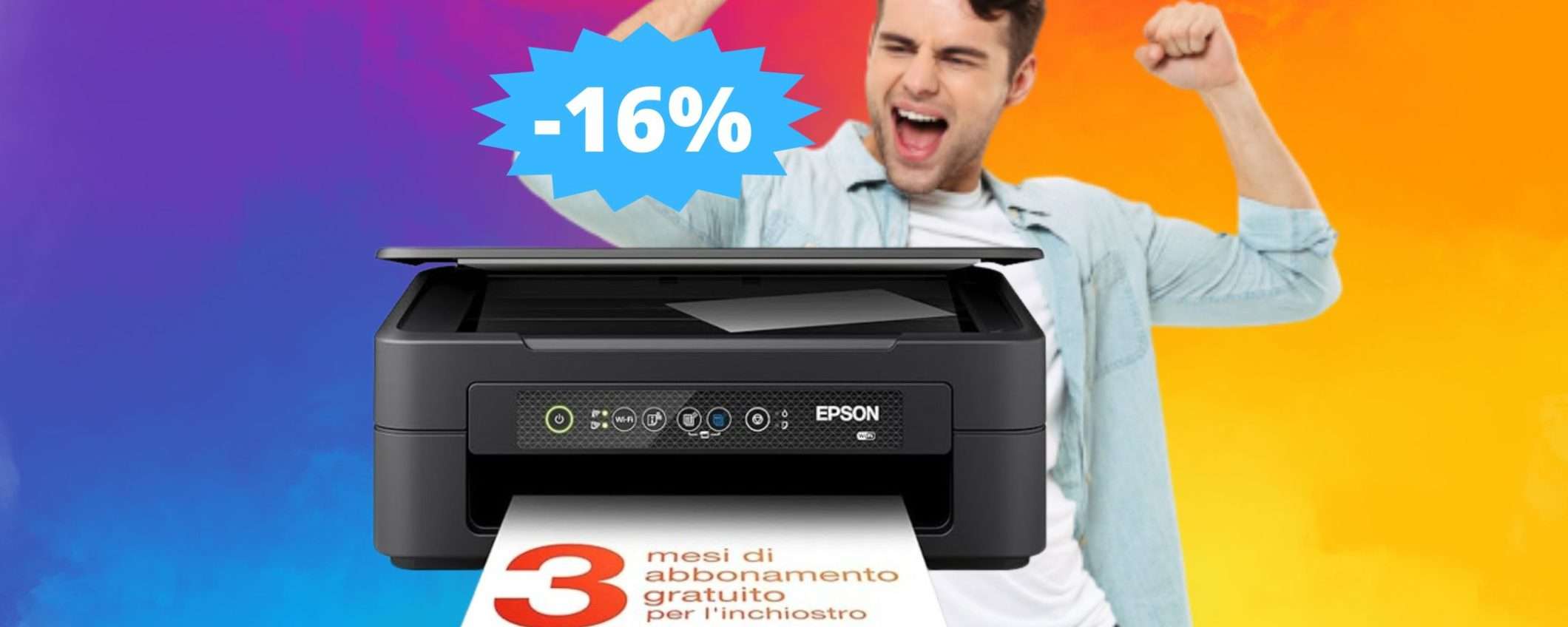 Stampante Epson Expression Home: SUPER sconto del 16% Stampante Epson Expression Home: SUPER sconto del 16%