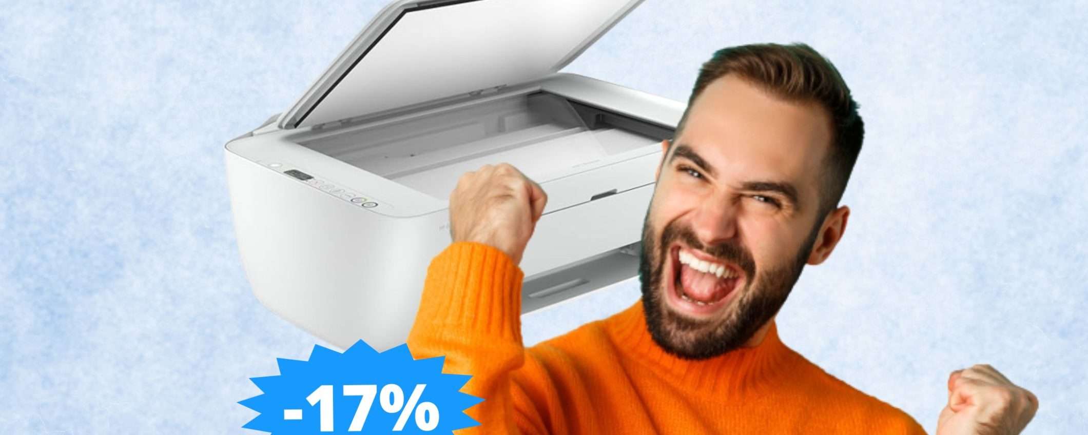 Stampante HP DeskJet 2720e: SUPER sconto del 17% su Amazon Stampante HP DeskJet 2720e: SUPER sconto del 17% su Amazon