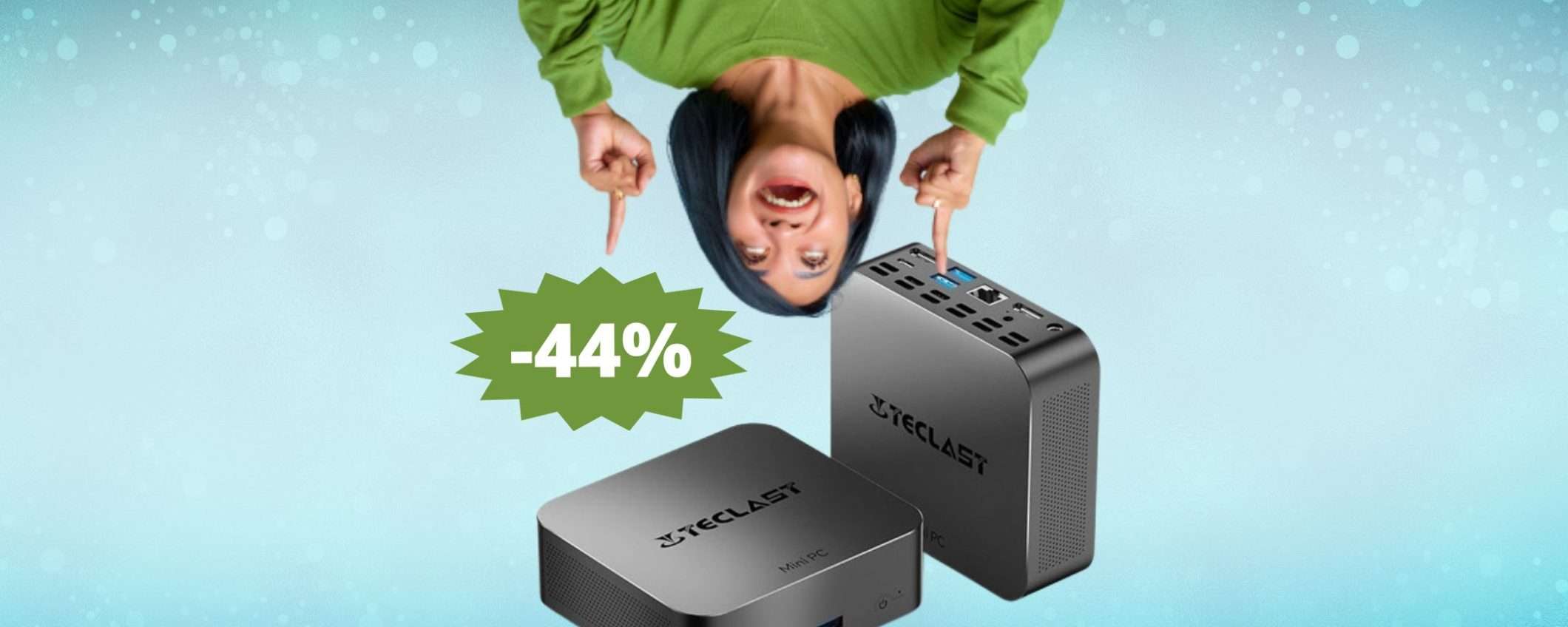 Mini PC TECLAST N20: un AFFARE da non perdere (-44%)