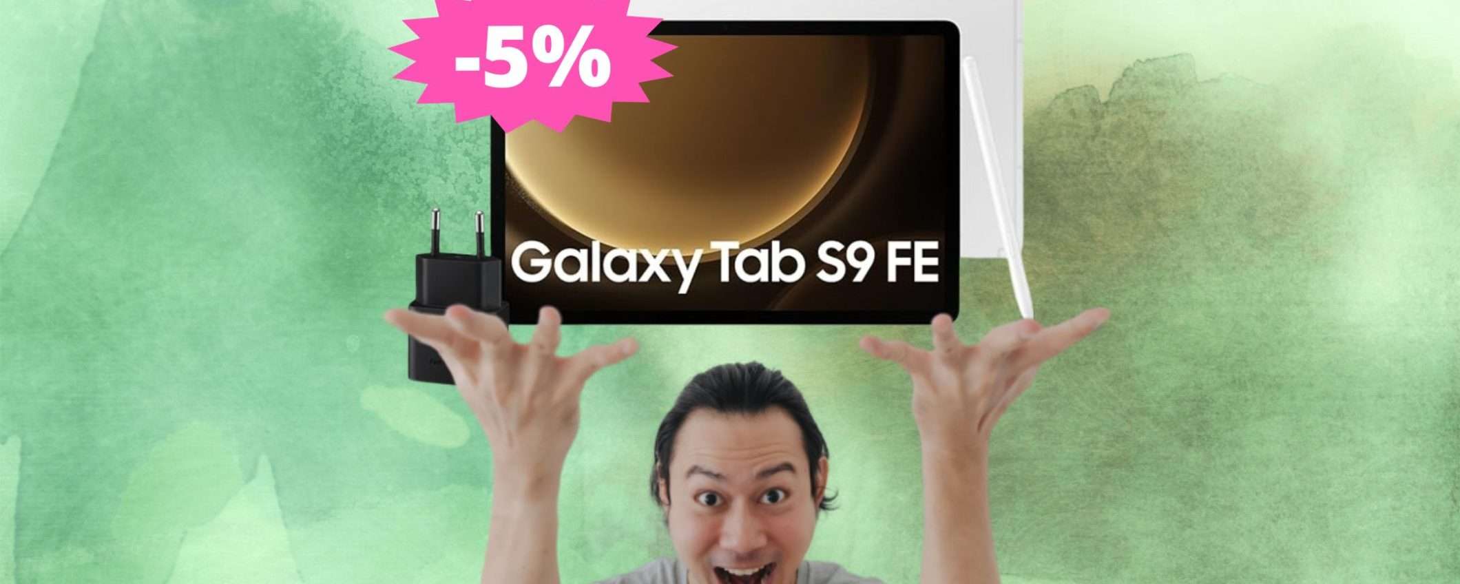 Samsung Galaxy Tab S9 FE: OFFERTA a tempo limitato su Amazon