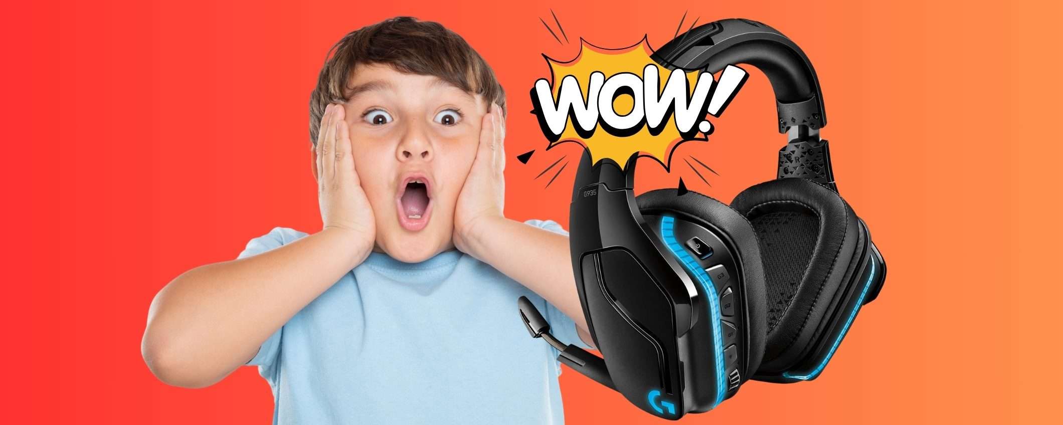 Cuffie da gaming Logitech in OFFERTA a TEMPO solo su Amazon Cuffie da gaming Logitech in OFFERTA a TEMPO solo su Amazon