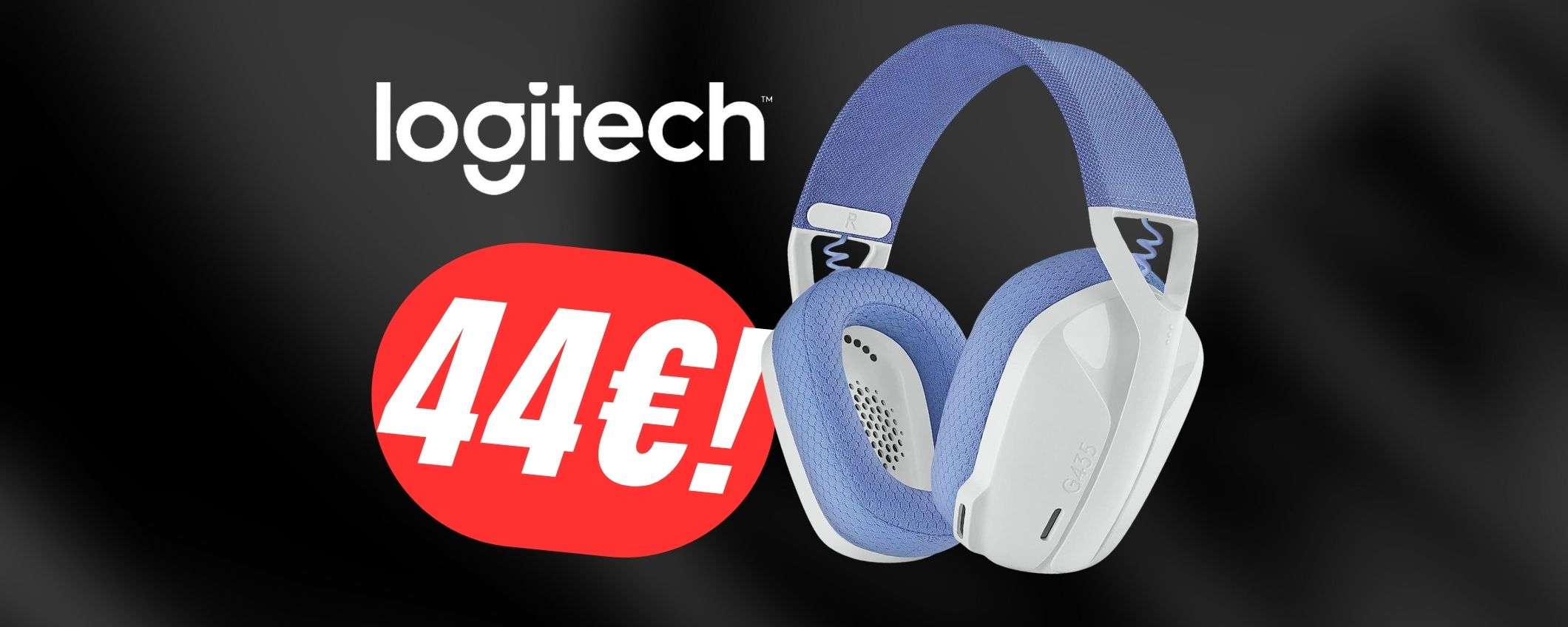 Da 87€ a 44€: le cuffie wireless Logitech crollano a un PREZZO CLAMOROSO! Da 87€ a 44€: le cuffie wireless Logitech crollano a un PREZZO CLAMOROSO!