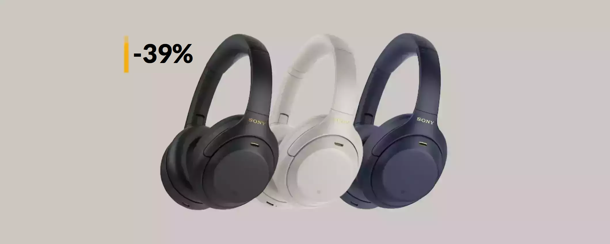 Queste cuffie Sony ti regalano 30 ore di musica POTENTISSIMA Queste cuffie Sony ti regalano 30 ore di musica POTENTISSIMA