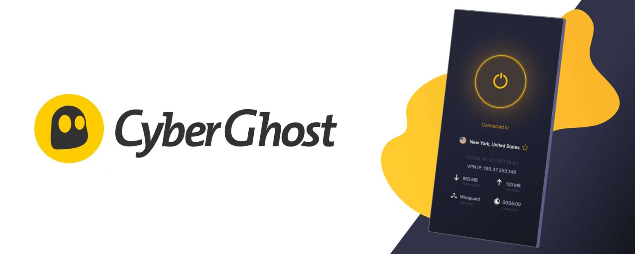 CyberGhost VPN a soli 2€. E se non sei soddisfatto, ricevi un rimborso