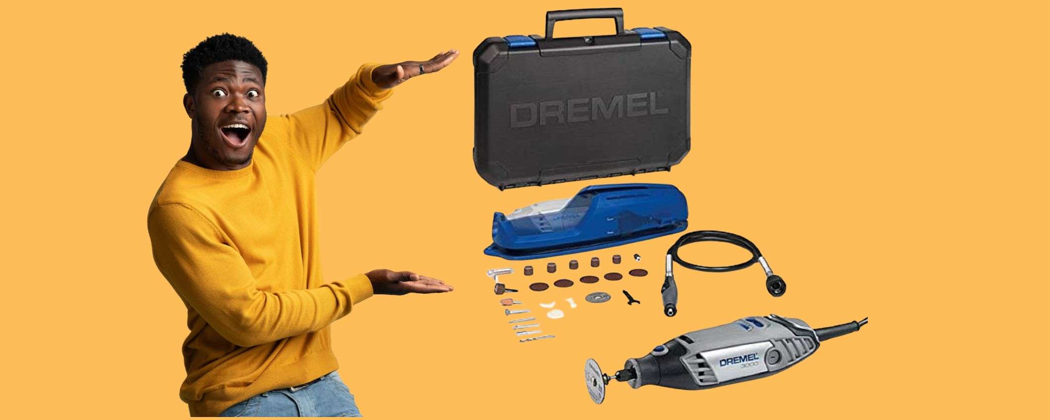 Dremel 3000 a 49,99€ su Amazon: questo multiutensile ti cambierà la vita! Dremel 3000 a 49,99€ su Amazon: questo multiutensile ti cambierà la vita!