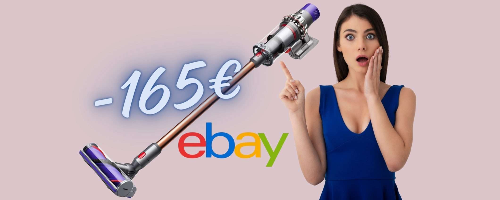 Dyson Cyclone V10 Absolute a 165€ in MENO solo su eBay, WOW Dyson Cyclone V10 Absolute a 165€ in MENO solo su eBay, WOW