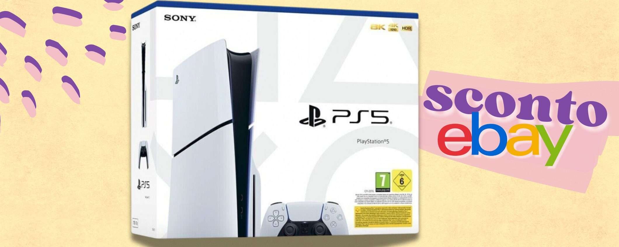 PlayStation 5 SLIM versione con disco a prezzo CONVENIENZA (-117€) PlayStation 5 SLIM versione con disco a prezzo CONVENIENZA (-117€)