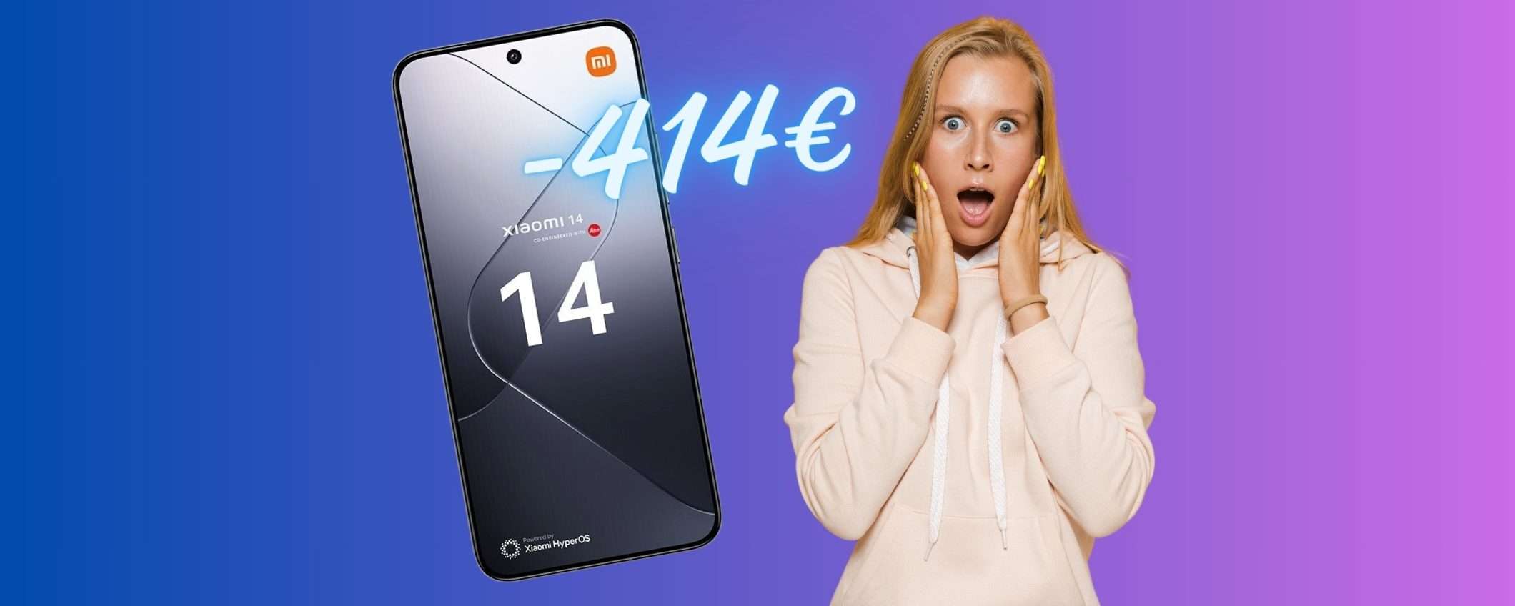 eBay senza regole con SCONTO di 414€ su Xiaomi 14 5G da 512GB eBay senza regole con SCONTO di 414€ su Xiaomi 14 5G da 512GB