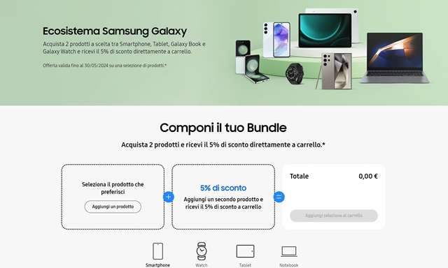 ecosistema samsung galaxy bundle