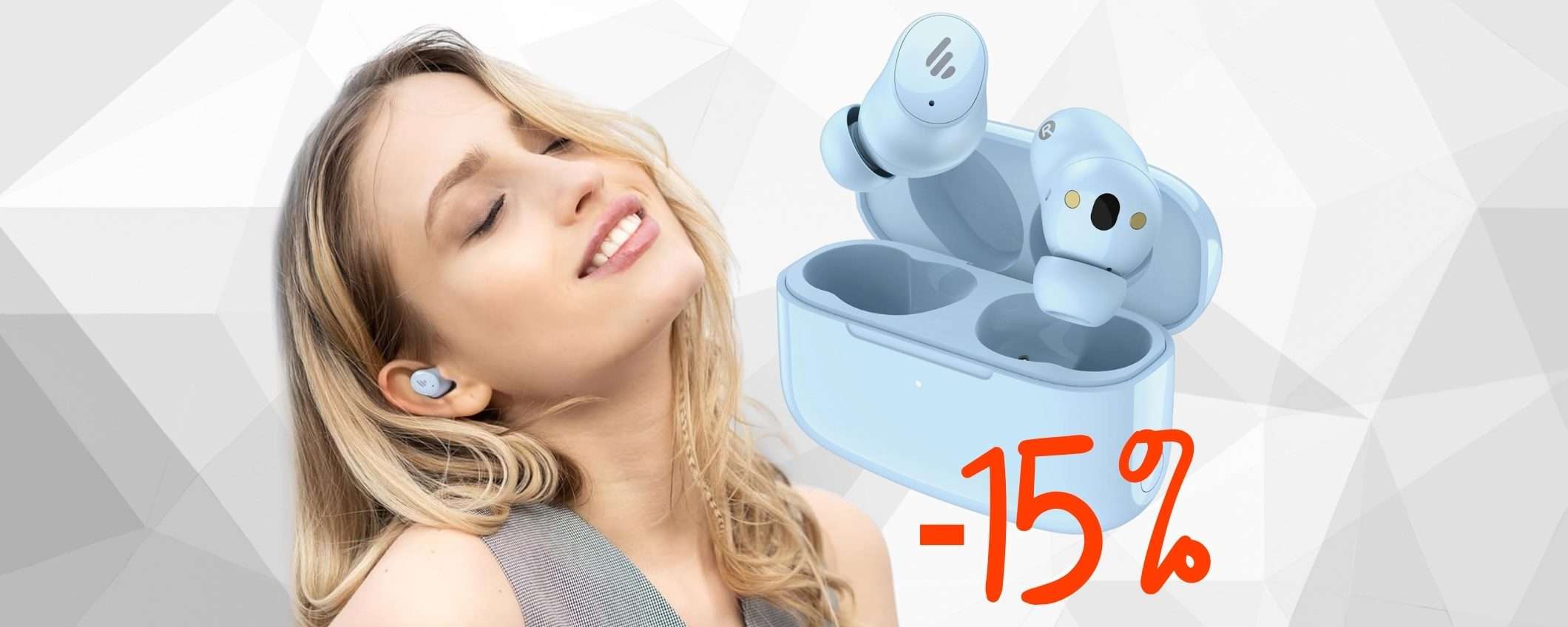 Edifier TWS1 Pro 2: auricolari wireless invisibili con ANC (-15%) Edifier TWS1 Pro 2: auricolari wireless invisibili con ANC (-15%)