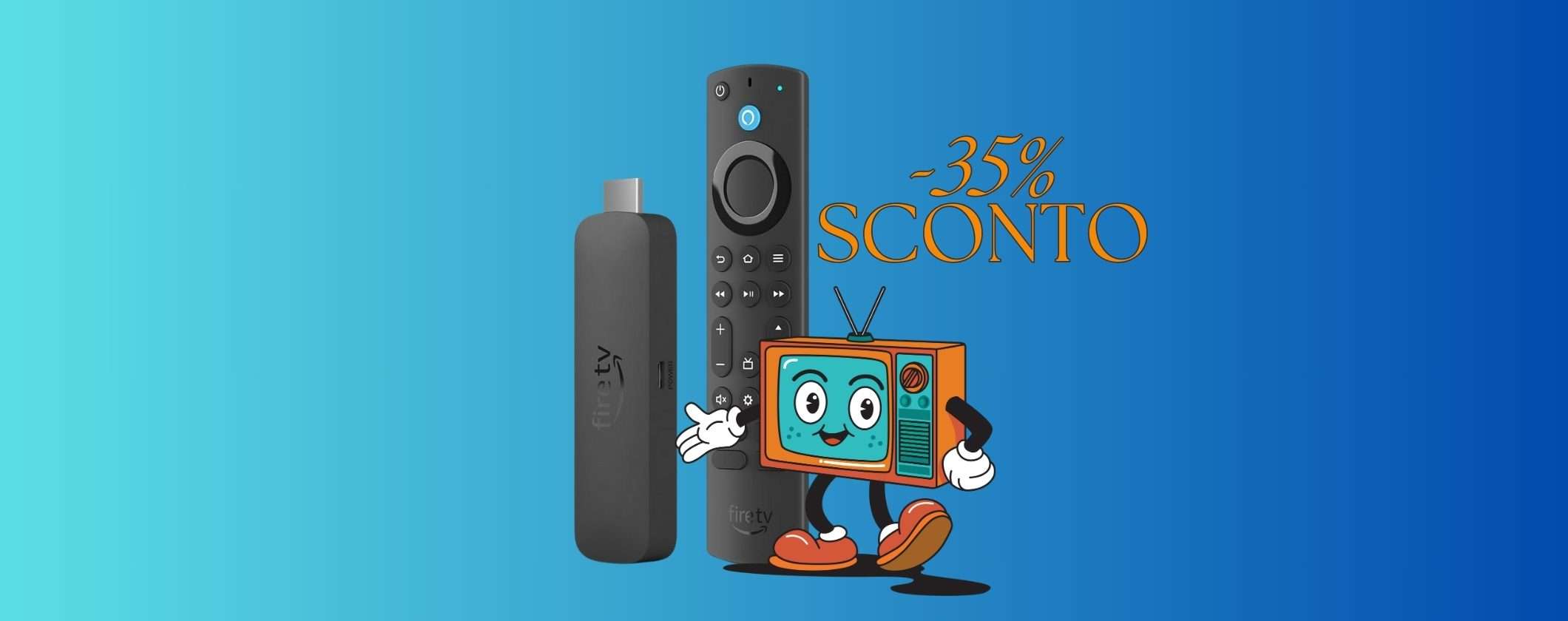 Fire TV Stick 4K Max: FANTASTICA al 35% di SCONTO Fire TV Stick 4K Max: FANTASTICA al 35% di SCONTO