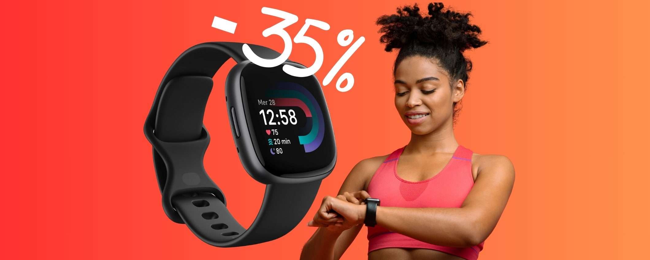 Fitbit Versa 4 TORNA al MINIMO STORICO, -35% anche a rate (Amazon) Fitbit Versa 4 TORNA al MINIMO STORICO, -35% anche a rate (Amazon)