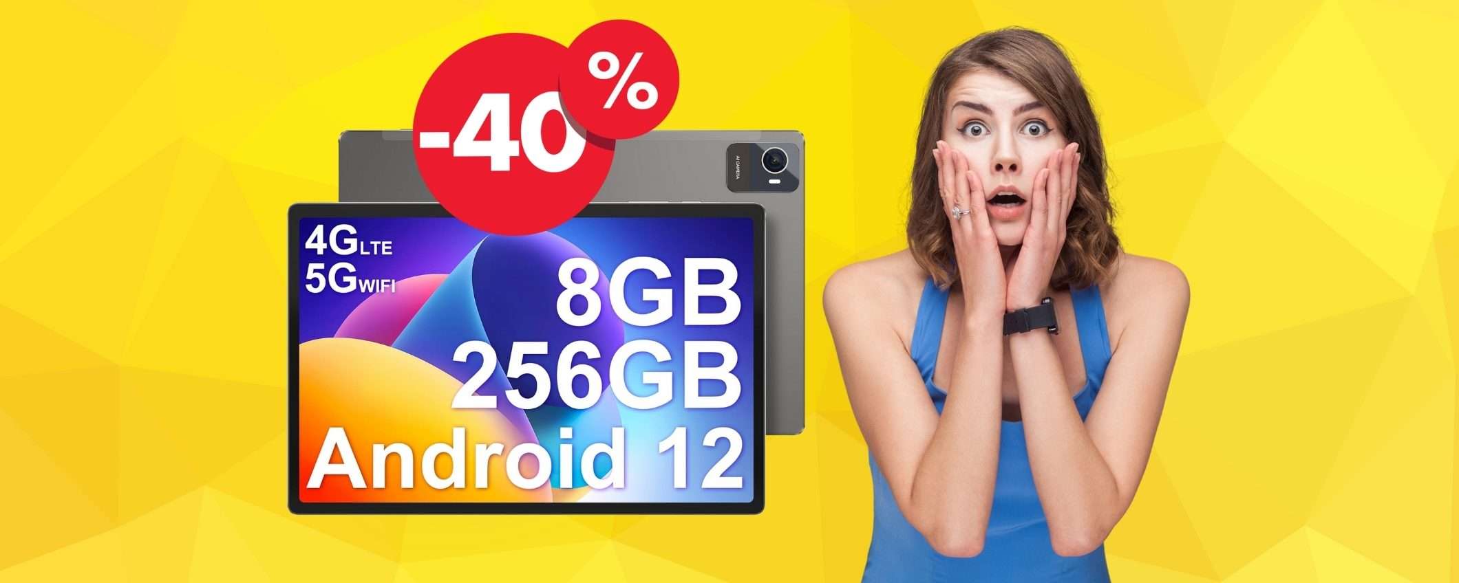 FOLLIA Amazon per il Tablet Jumper M11 con 256GB SCONTATO del 40% FOLLIA Amazon per il Tablet Jumper M11 con 256GB SCONTATO del 40%