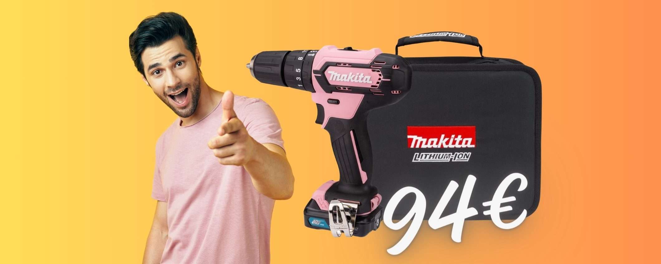 FOLLIA eBay: trapano avvitatore a percussione Makita tuo con 94€ FOLLIA eBay: trapano avvitatore a percussione Makita tuo con 94€