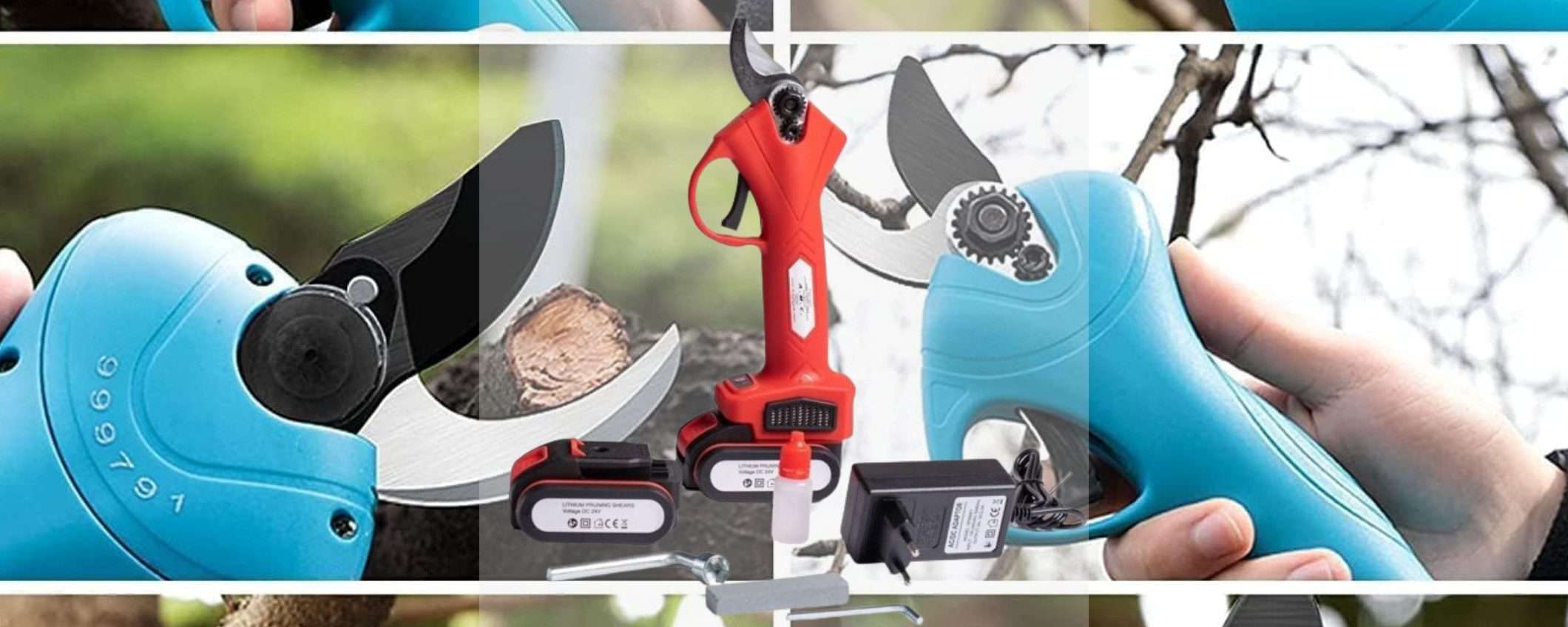 Forbice da potatura con 2 batterie a 44€: Amazon SOTTERRA la concorrenza Forbice da potatura con 2 batterie a 44€: Amazon SOTTERRA la concorrenza