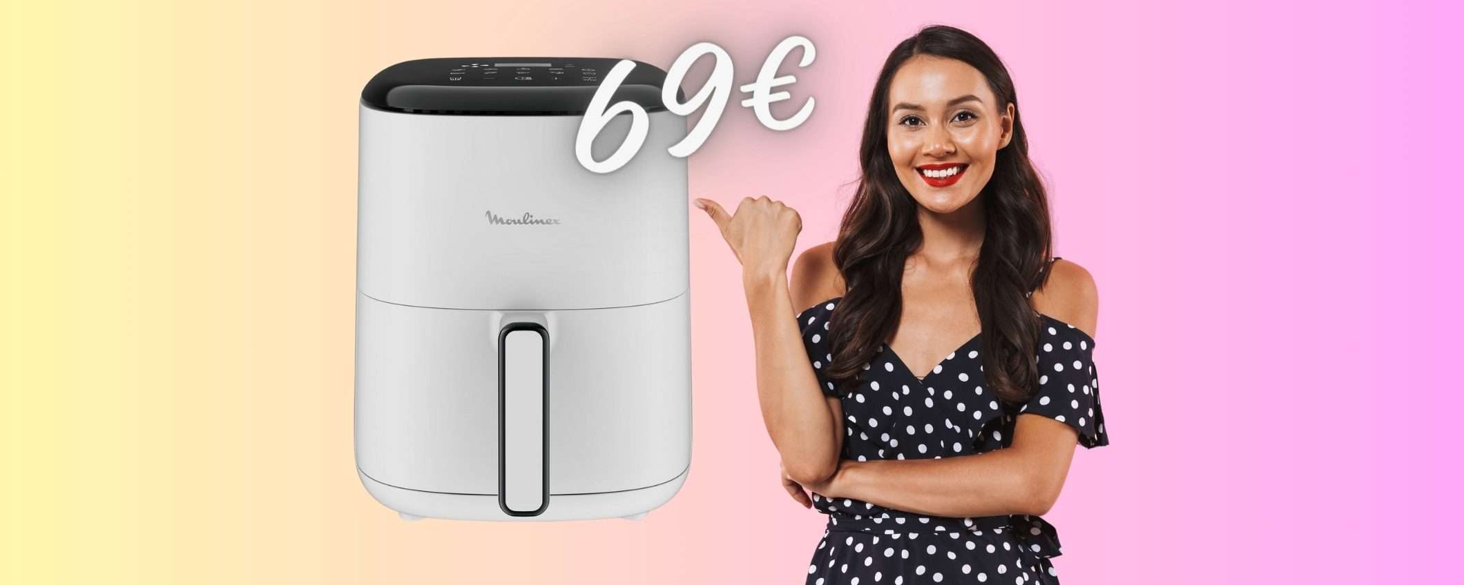 Friggitrice ad aria Mulinex con 10 programmi a PREZZO ASSURDO (69€) Friggitrice ad aria Mulinex con 10 programmi a PREZZO ASSURDO (69€)