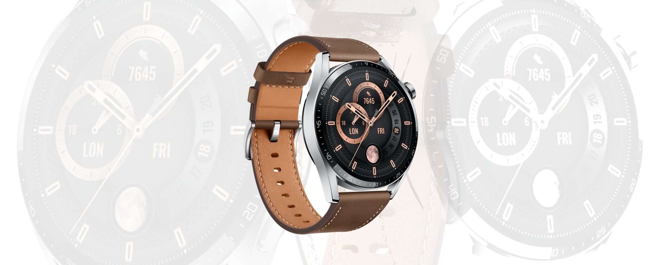 Huawei Watch GT 3: conta i secondi che ti separano da una grande occasione Huawei Watch GT 3: conta i secondi che ti separano da una grande occasione
