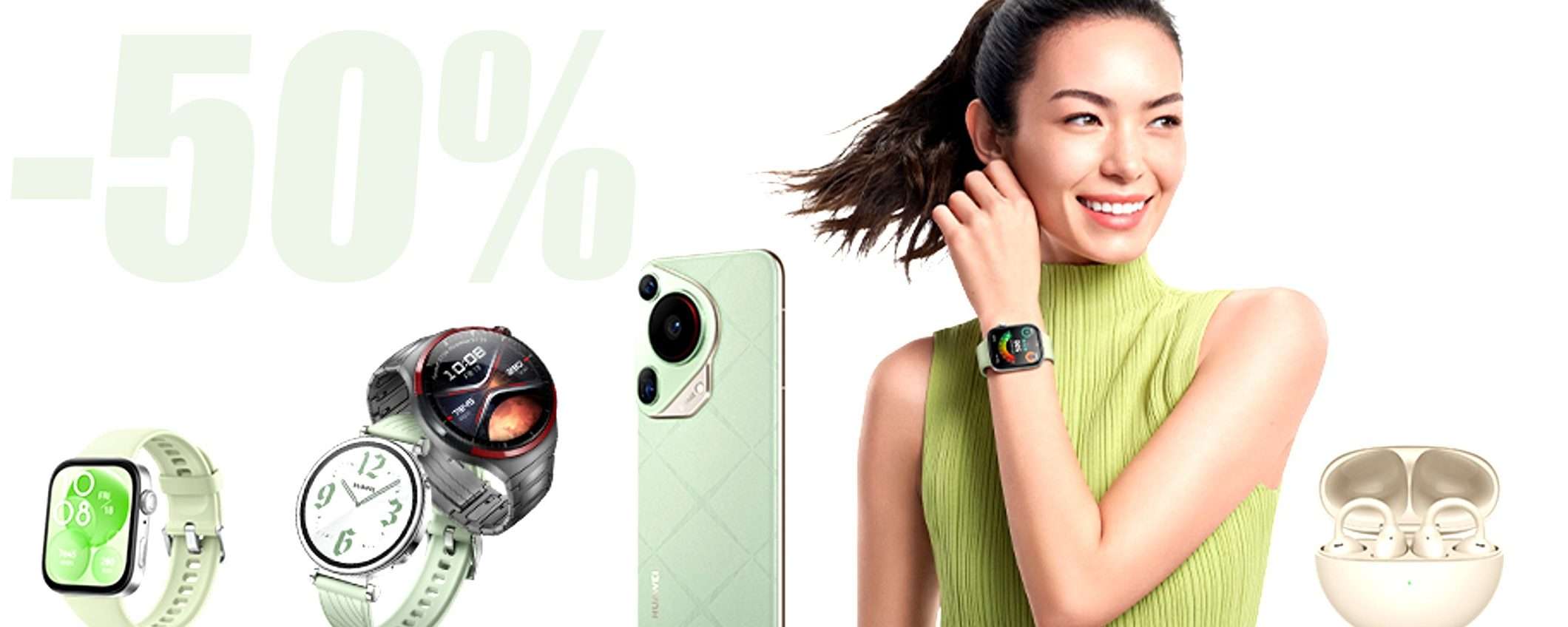 Huawei Health Week: questi sconti sono un toccasana Huawei Health Week: questi sconti sono un toccasana
