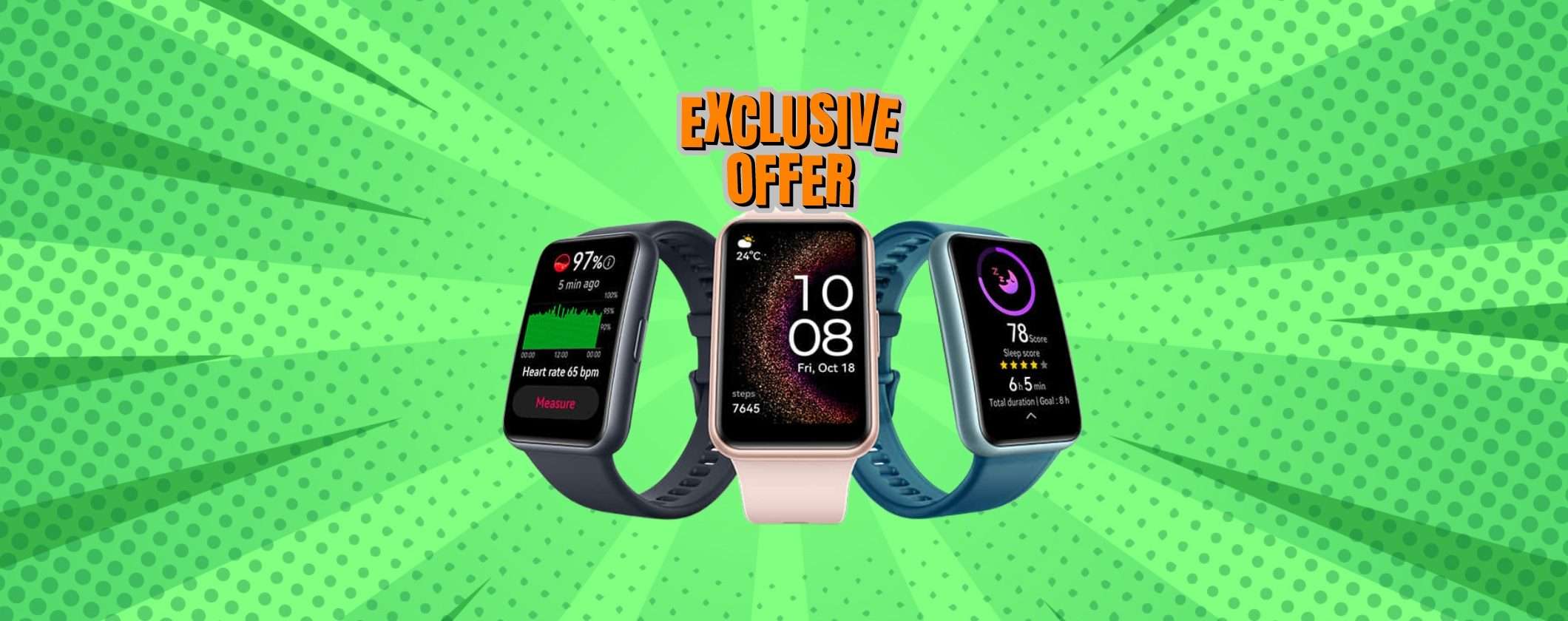 HUAWEI WATCH FIT SE: super SCONTO su Amazon HUAWEI WATCH FIT SE: super SCONTO su Amazon