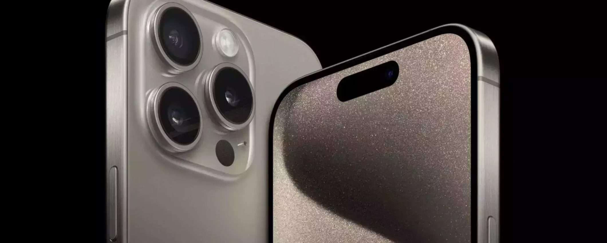 iPhone 15 Pro cala al nuovo MINIMO STORICO, ora è un best buy assoluto iPhone 15 Pro cala al nuovo MINIMO STORICO, ora è un best buy assoluto